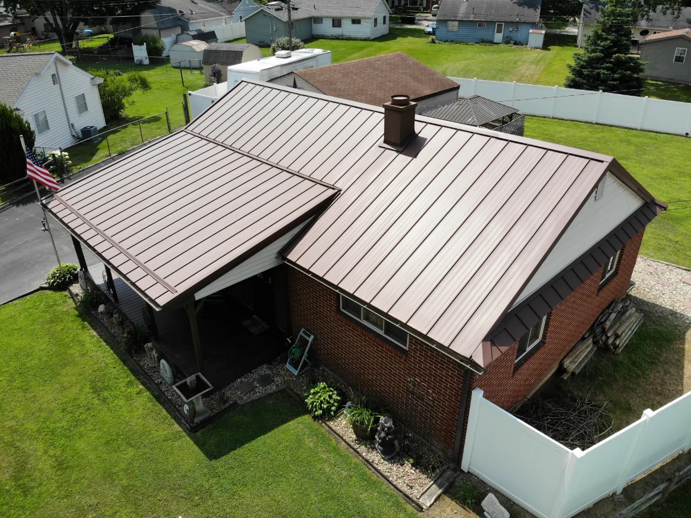 Tarping and dry-in on a Selma commercial roof